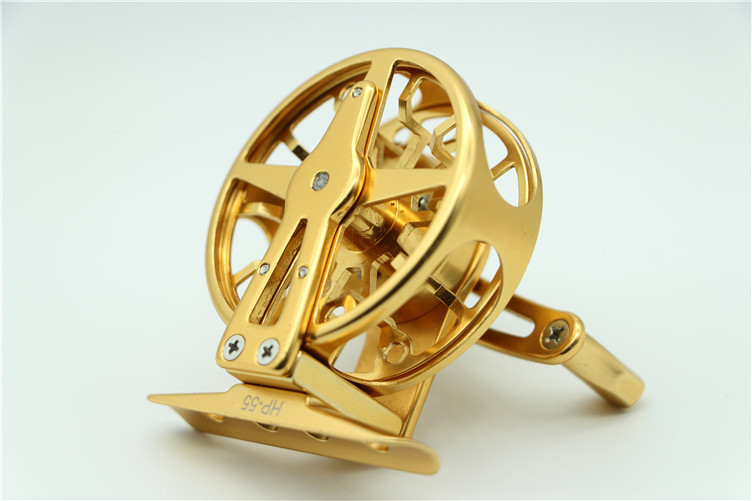 速比自动排线轮倍速轮绕线轮飞钓轮前打轮金属渔线轮鱼轮批发