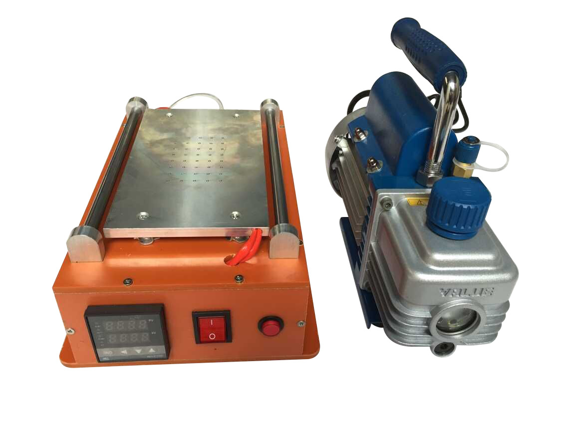 厂家批发通用lcd屏幕手动分离机组合真空泵