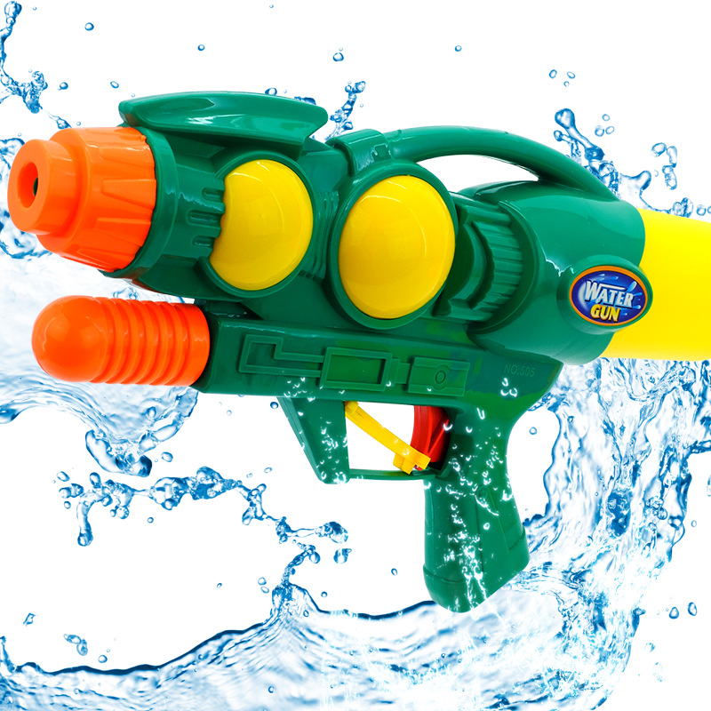 宏达505高压射程远抽拉式水枪玩具超大号气压泼水节