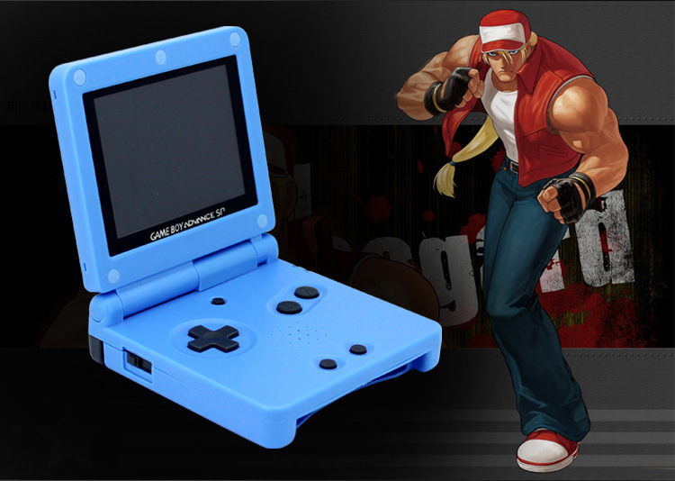 一件代发gbasp游戏机gameboy32位sp翻盖掌上游戏机可充电游戏