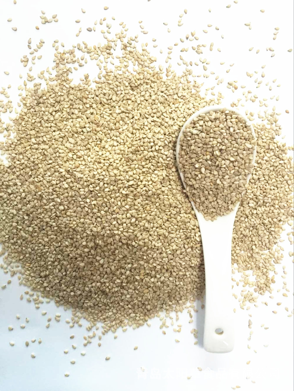 整箱批发 小伙子白芝麻即食免洗辅食生芝麻2.5kg*6