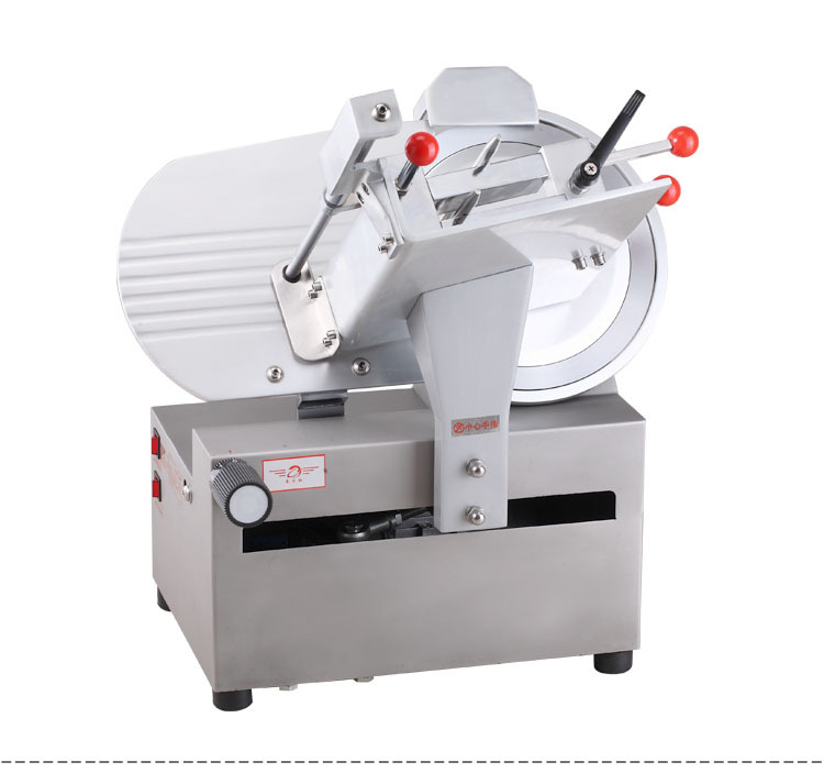 厂家直销全自动切肉机商用 羊肉切片机 电动冻肉刨片机12寸切片机