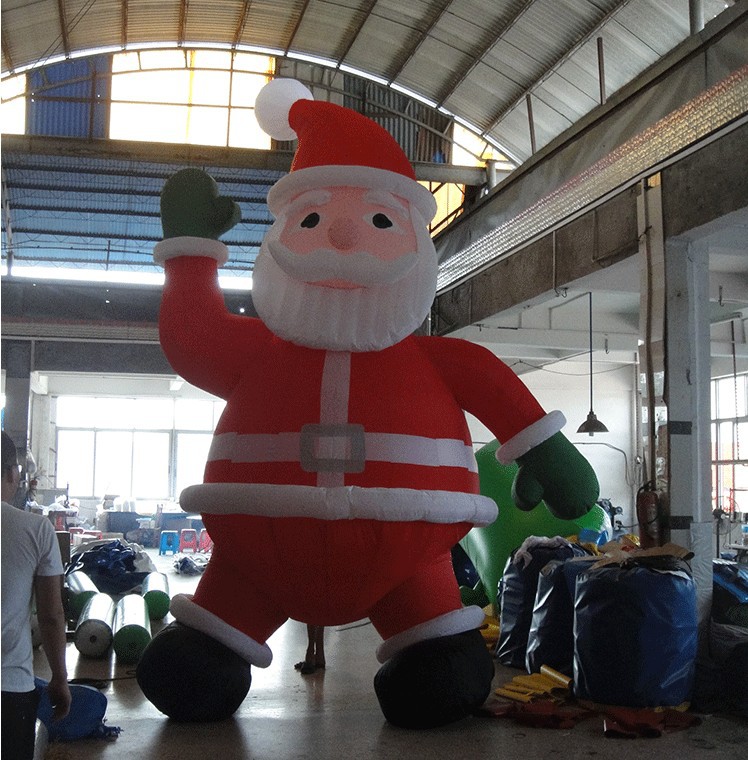 行走卡通人厂家批发充气卡通气模人定制企业促销场地布置充气模型