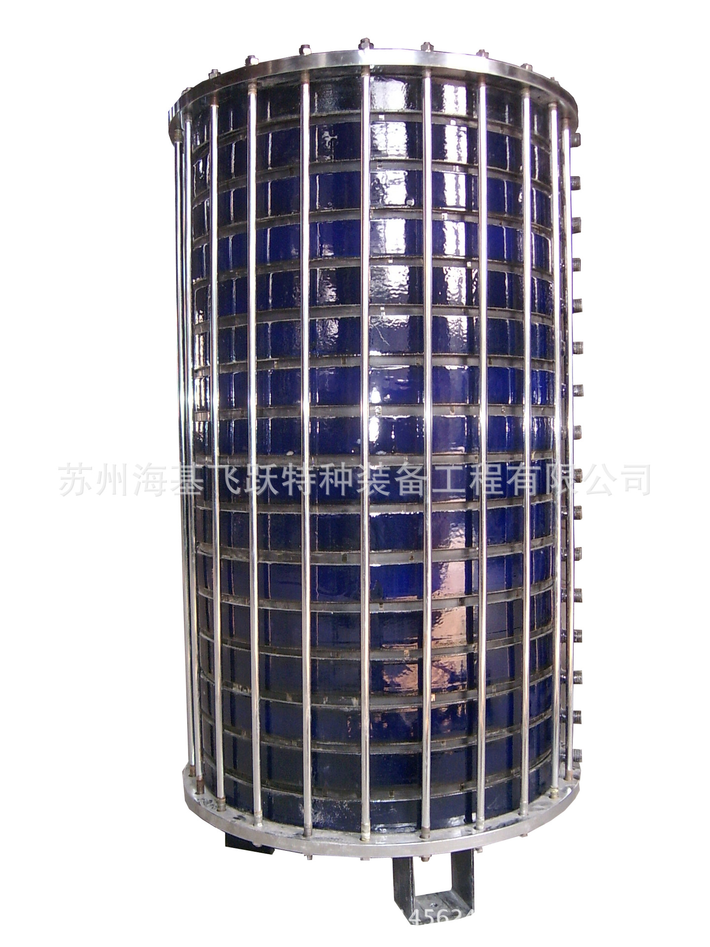 新型多孔搪玻璃片式冷凝器 列管冷凝器 搪瓷片式冷凝器