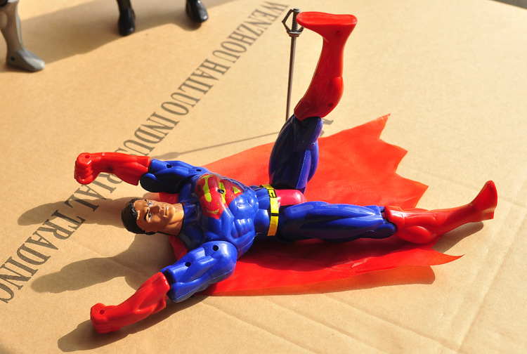 蝙蝠侠大战超人 铠甲变形战士 变形超人 模型超人 儿童热卖玩具