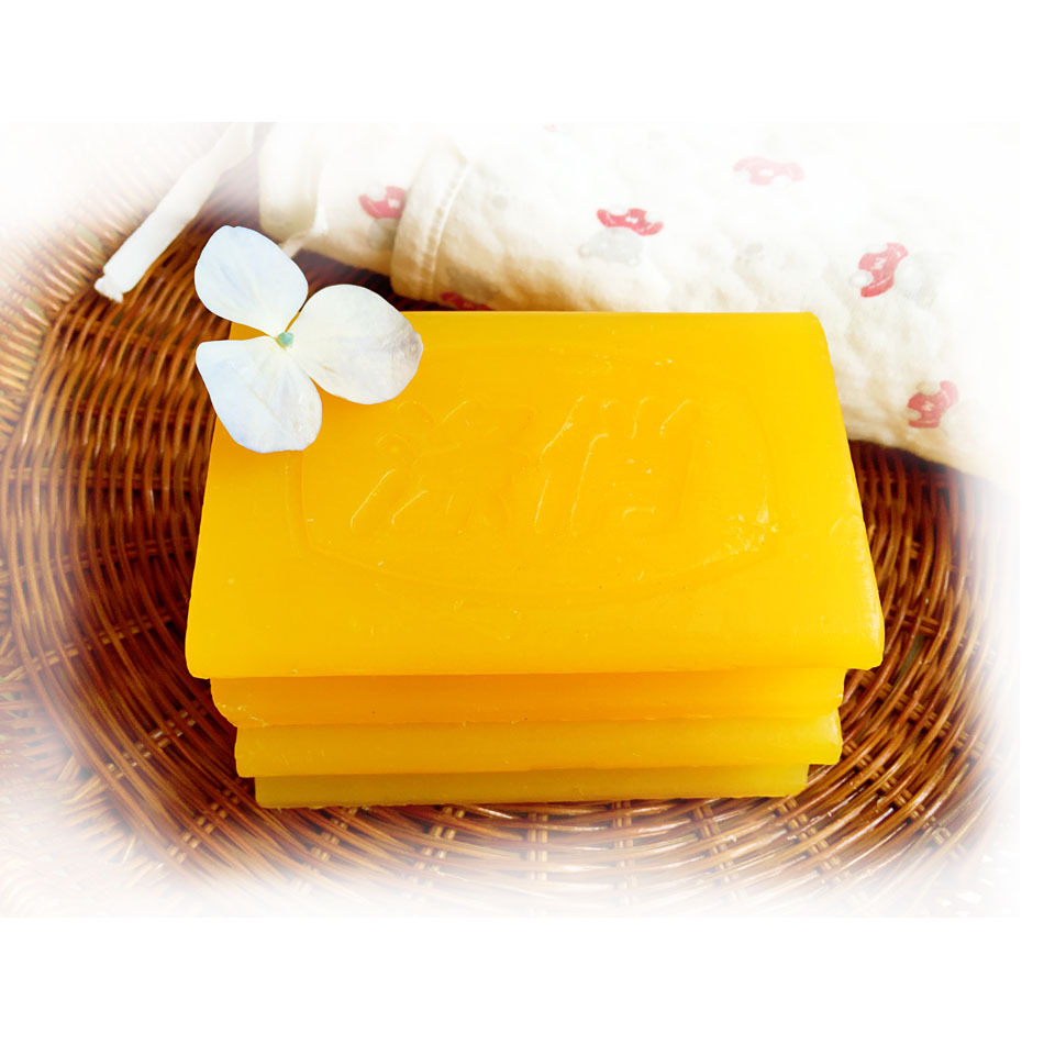 涤俏透明皂柠檬清香202g*12块洗衣皂专用内衣皂天然肥皂包邮