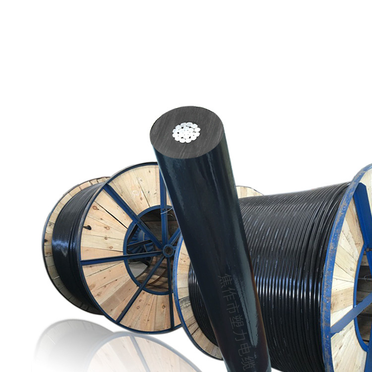 厂家直销35kv室外高压架空铝导线 jklyj50平方铝芯交联绝缘电缆线