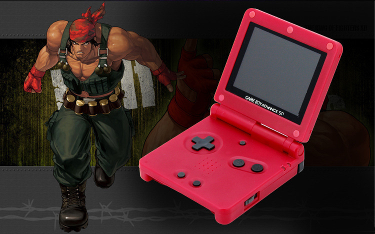 一件代发gbasp游戏机gameboy32位sp翻盖掌上游戏机可充电游戏