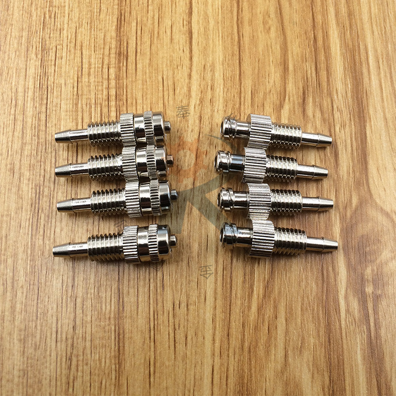 金属鲁尔标准接头 点胶机设备 鲁尔锁紧连接头 点胶适配器转接头