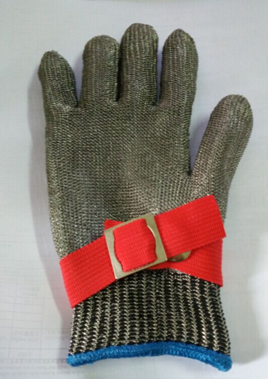 不锈钢钢丝手套钢丝防割手套锁子甲手套一只