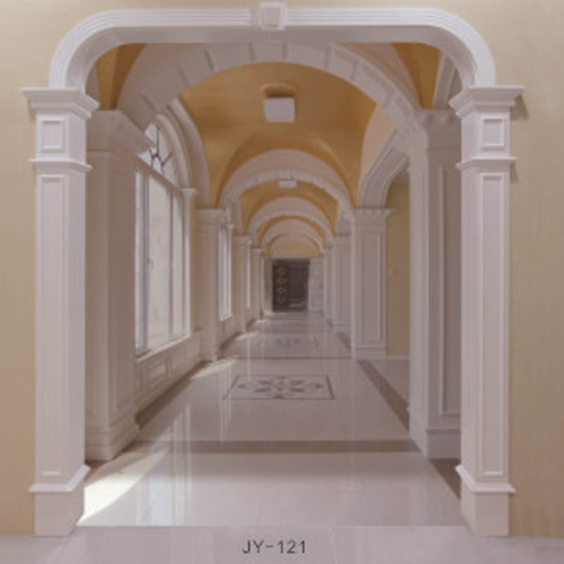 京源木门 实木复合垭口罗马柱 室内欧式简约垭口罗马柱 可定制