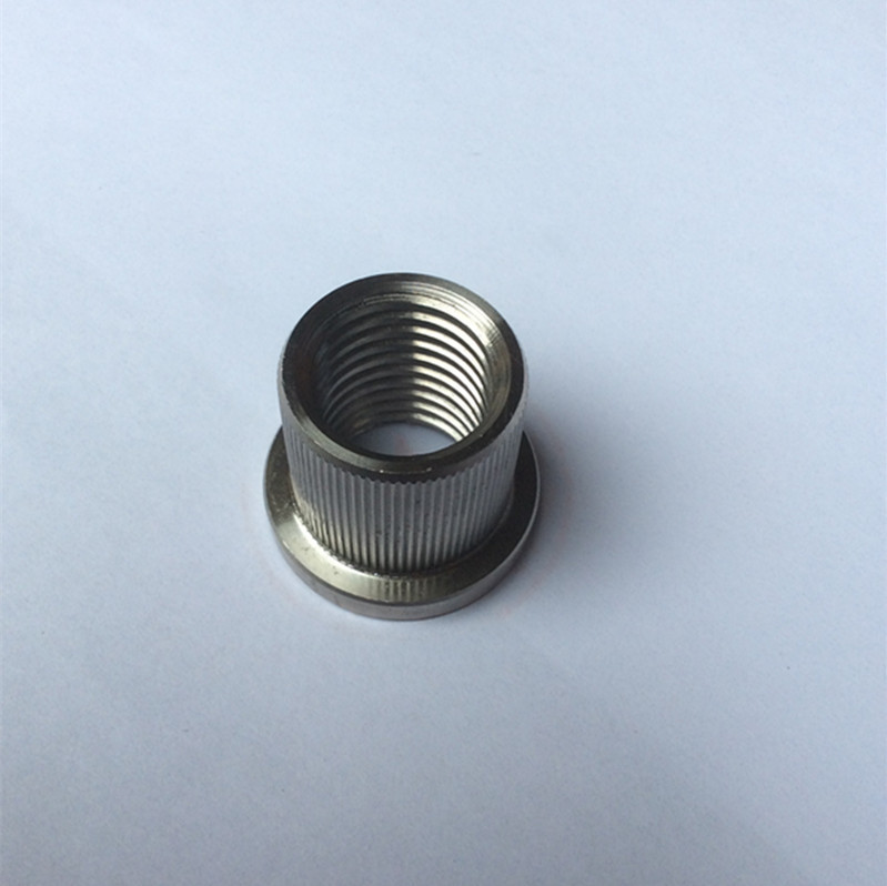 m20【细牙】滚花圆螺母 平头手拧螺母 不锈钢加厚滚花螺母 批发