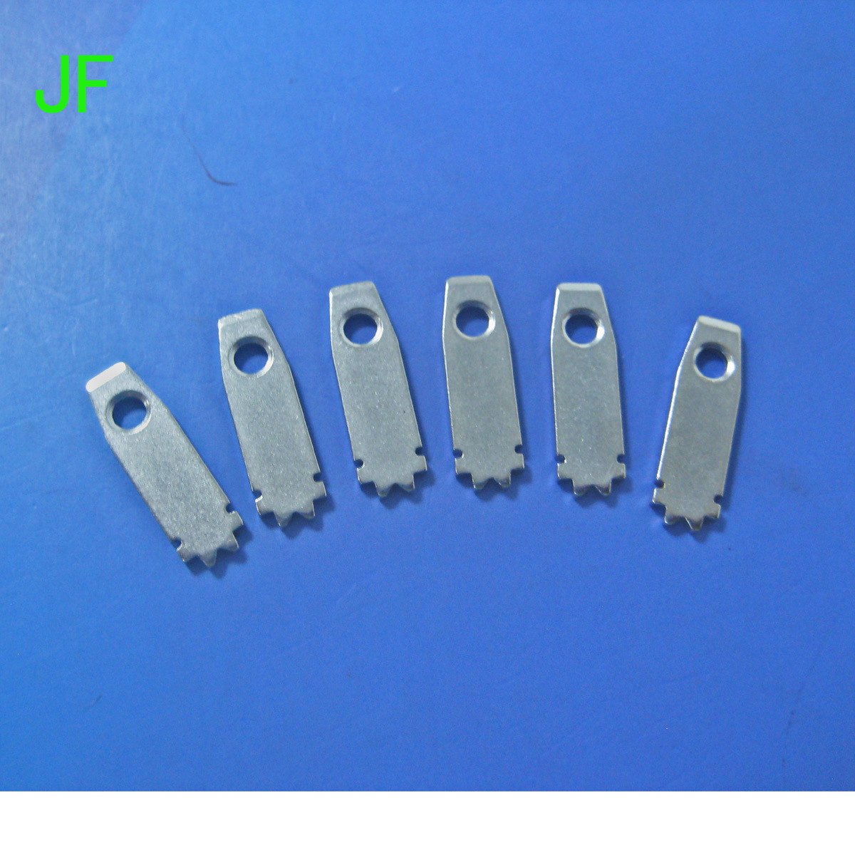 厂家订做美规插脚 电器插头五金 铜片 苹果插片 高品质 亚光jf-41