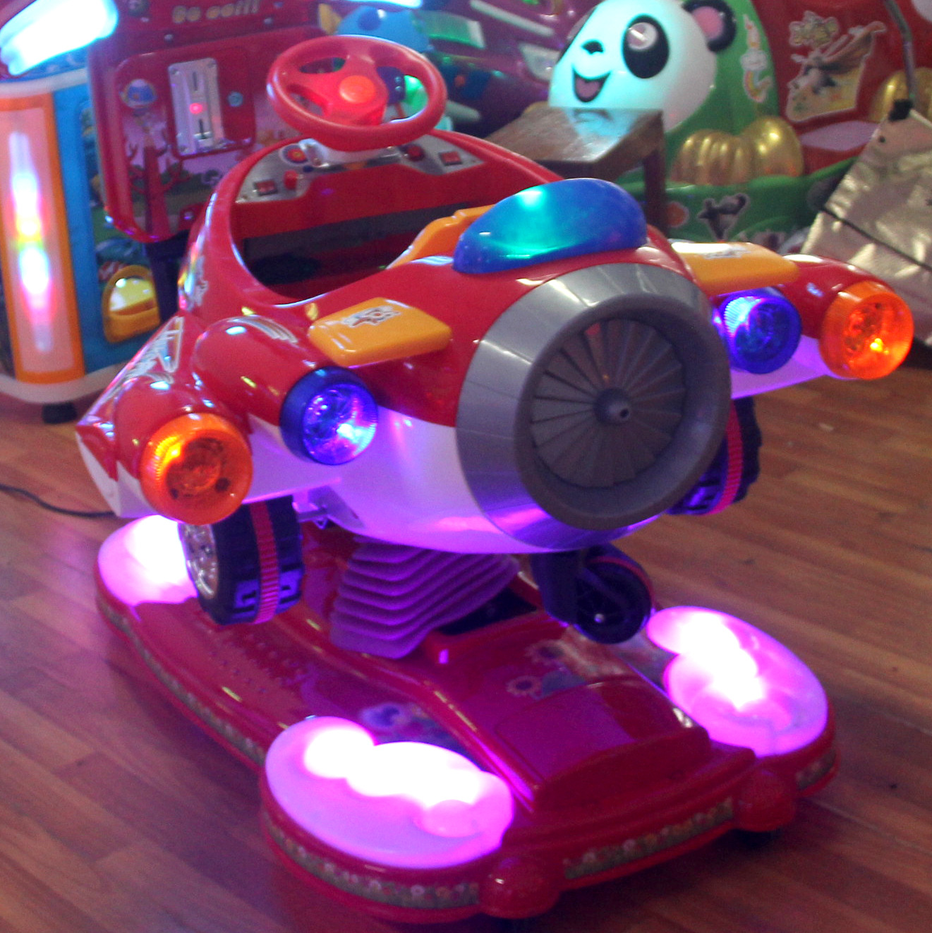 2016新款儿童投币摇摇车3d飞机摇摆机