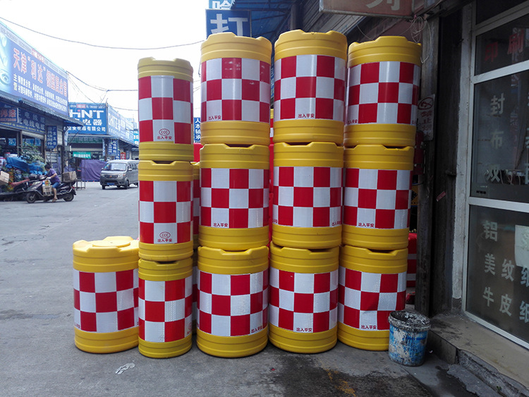 800高 反光防撞桶 道路隔离桶 分流桶 交通安全桶 厂家全国批发