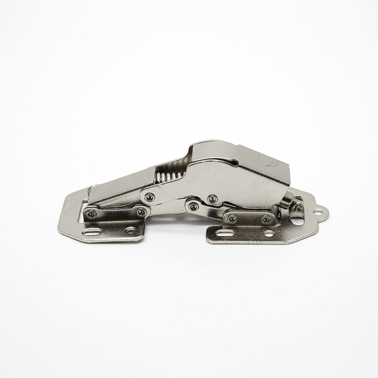 加厚免开孔阻尼弹子铰链开门90度液压青蛙铰链4寸电箱门铰合页