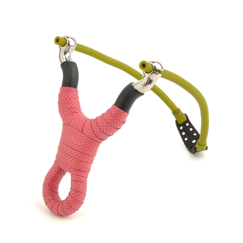 440高硬度铁手不锈钢弹弓户外狩猎捕鱼射击怀旧玩具地摊庙会夜市