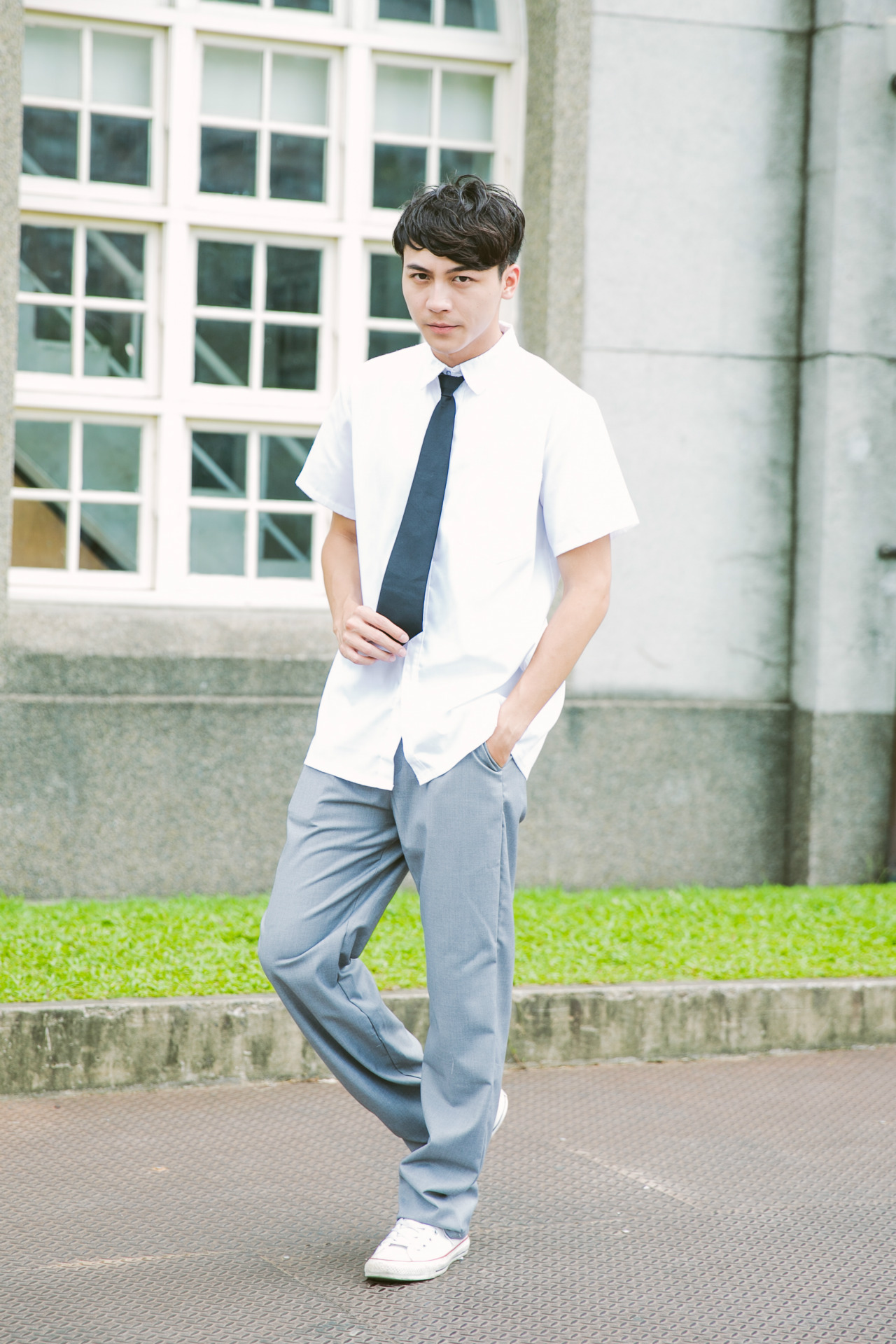 学院风水手服女高日系校班服长袖软妹jk制服百褶裙学生演出服6680