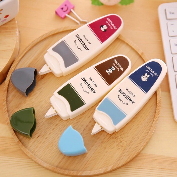 修正带学生用品 狗狗改正带涂改带休正用品改字带修饰带可爱卡通