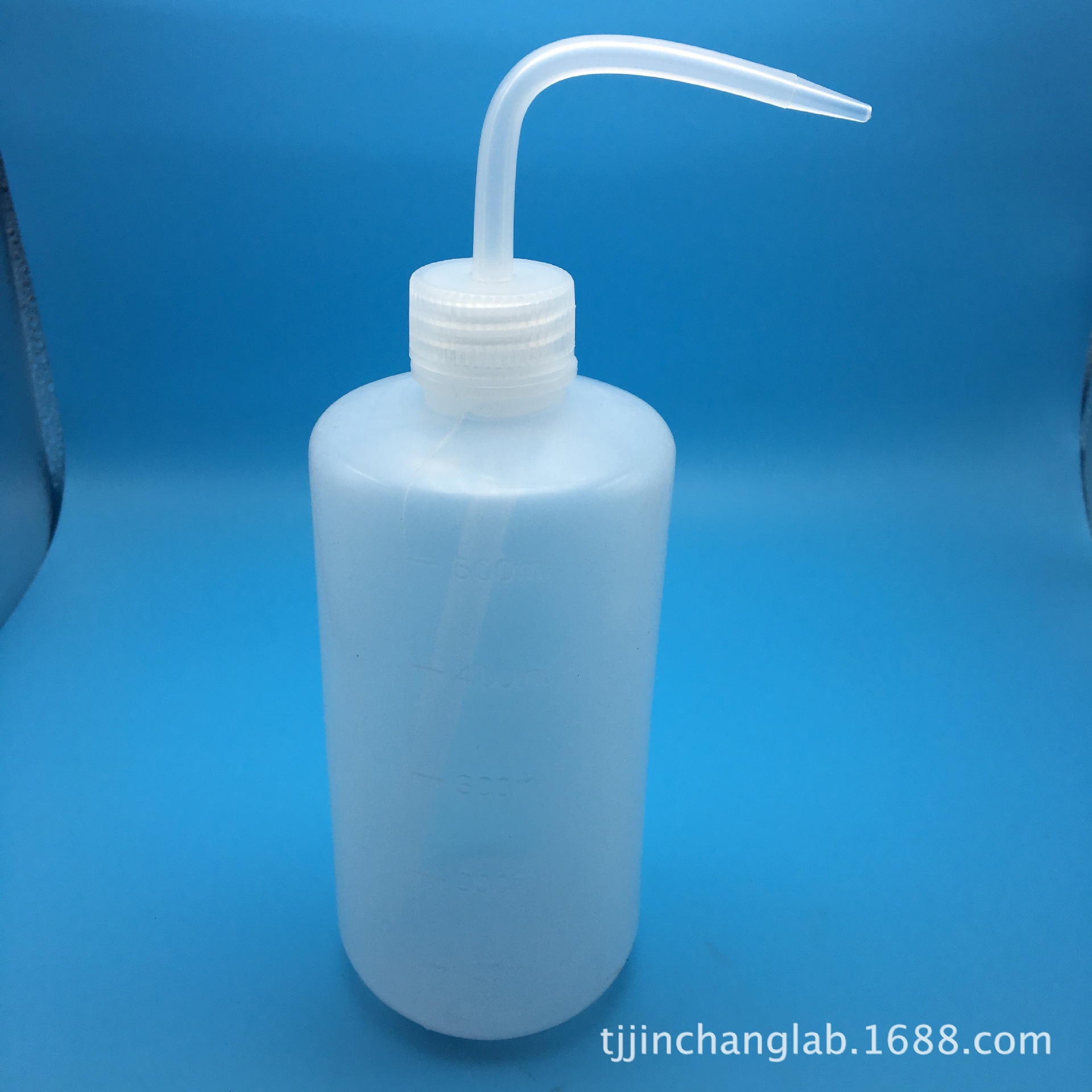wb230500塑料洗瓶500ml白色加厚环保实验室清洗瓶消毒瓶