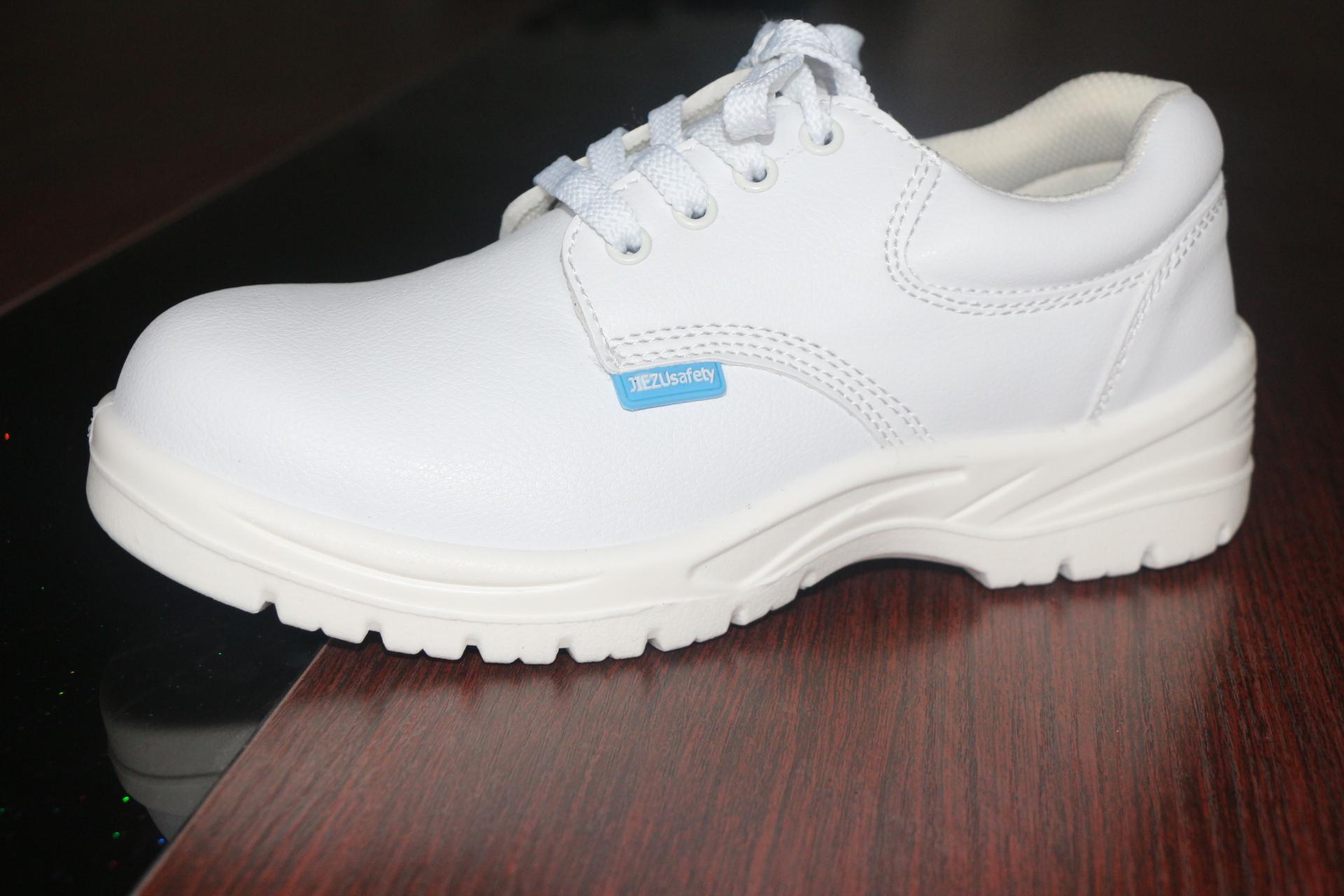 现货供应防砸防静电安全鞋白色防砸劳保鞋防滑厨工鞋厂家批发价