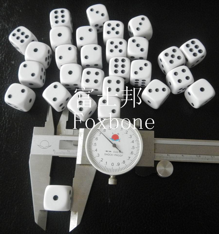 大量现货16mm圆角普通 骰子 色子 筛子 甩子 骨子 赛子 晒子 投子