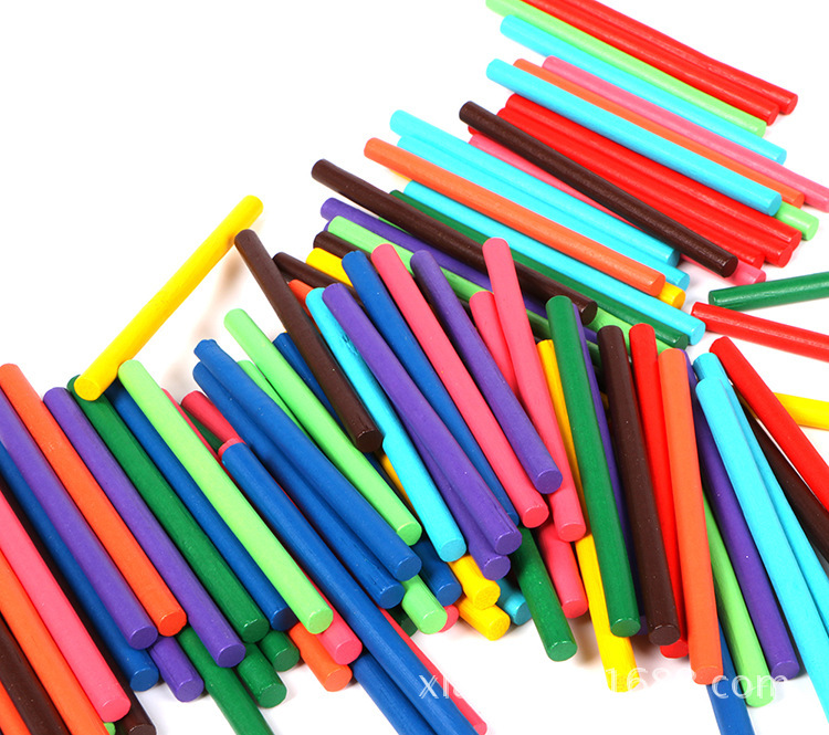 10色小棒儿童数字游戏棒 宝宝学习棒 数数计算棒 数学学算术早教