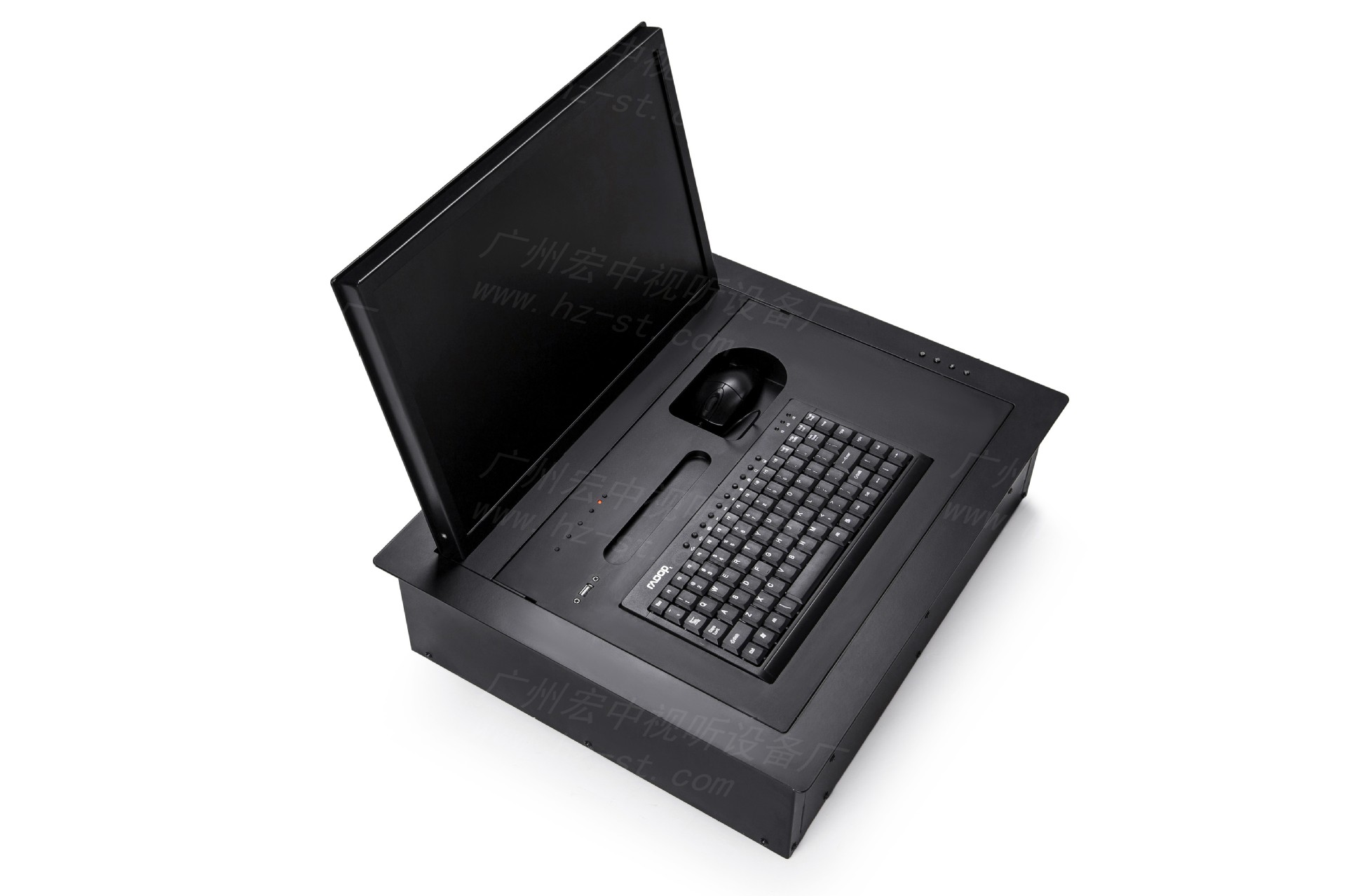 液晶屏桌面翻转器 电动翻转器 液晶屏电脑翻转器 带键鼠翻转器