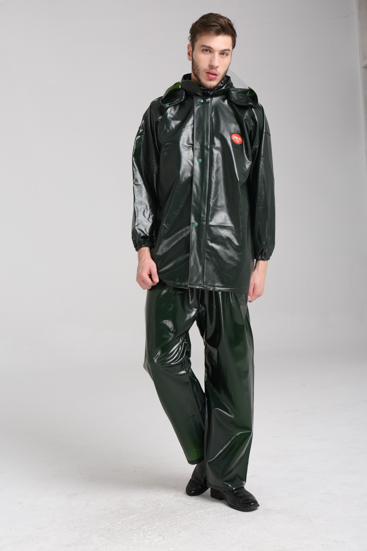 厂家直销 千里雨海胶雨衣雨裤骑行套装捕鱼分体养殖服加厚耐磨o