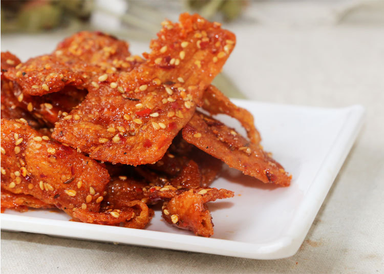 【一件批发】散装麻辣素食脆皮素鸡翅辣子鸡烤鸭片风味豆制品辣条