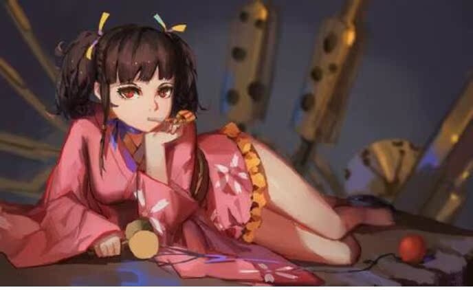 甲铁城的卡巴内瑞 卡巴瑞利 内利 无名 和服浴衣 动漫服女