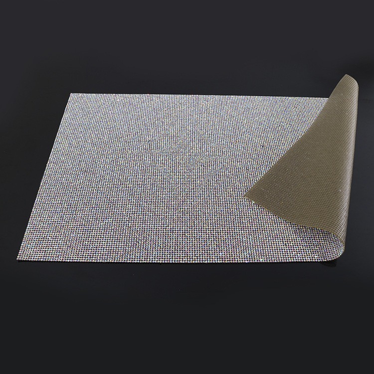 水晶钻贴 热熔胶背胶贴 网布板钻 烫钻 来样订制 可自由裁剪