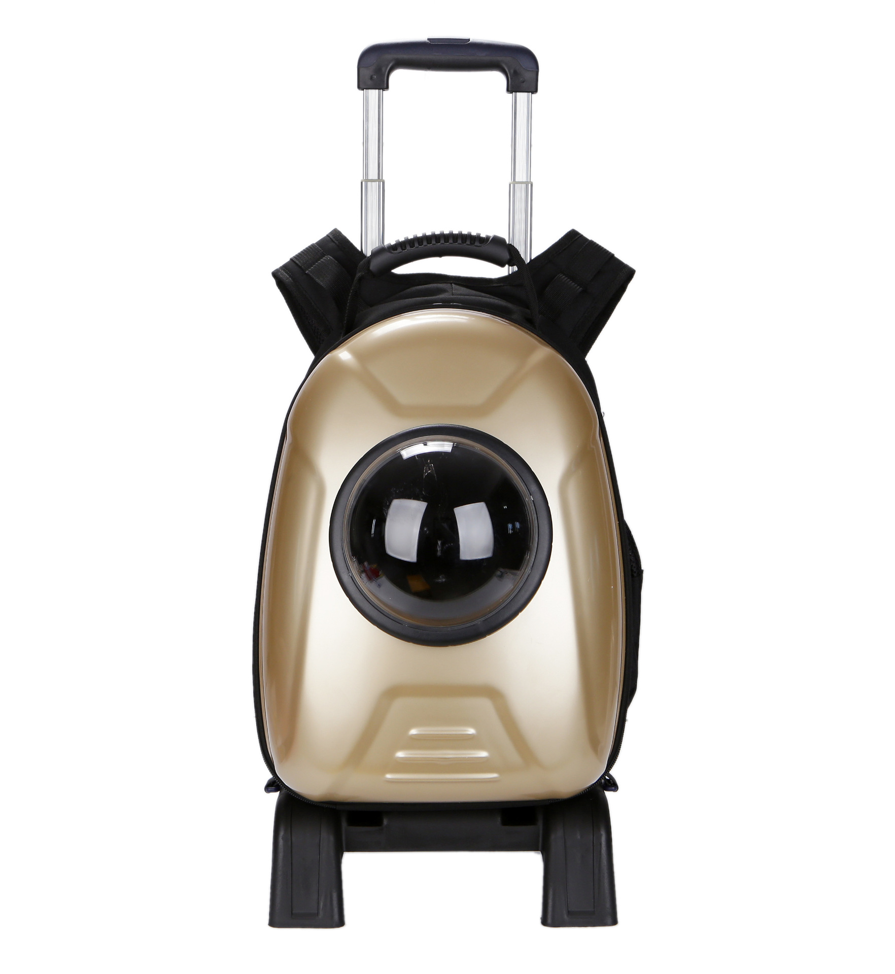 太空舱宠物包猫狗太空包可拉杆可双肩背宠物包拆卸方便外出便携包