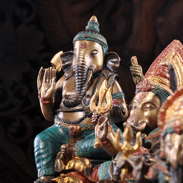 泰国进口工艺品铜质象摆件 象佛摆件批发4305