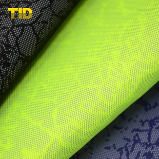 新力元直销反光幻彩网布 鞋服反光布 颜色花纹可定做 彩色反光布