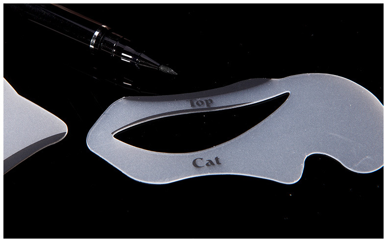 拉美拉 烟熏卡猫眼卡 专用眼线卡睫毛辅助器化妆美容工具 a0206