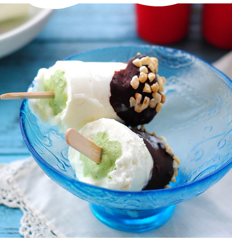 居家厨房饭店硅胶无毒环保diy自制4连鸡蛋雪糕两用模具套装