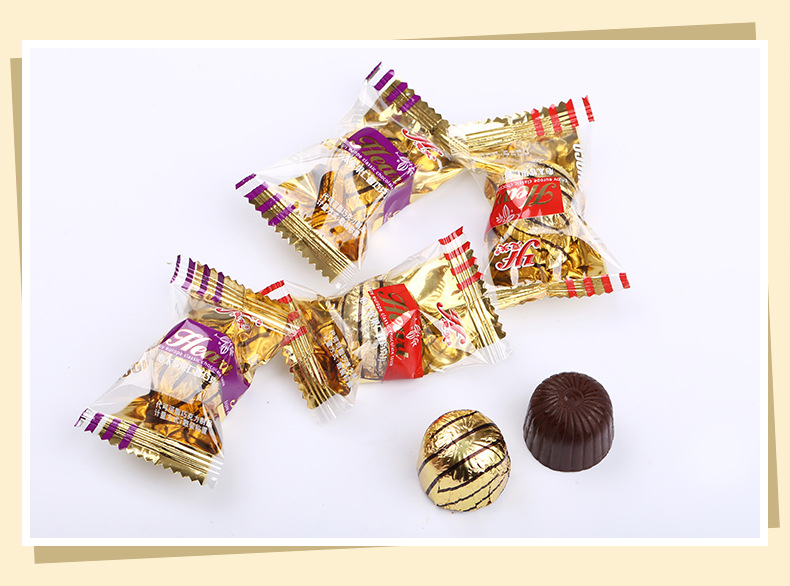 意芙 休闲食品 心太软果仁巧克力 散装休闲零食批发 150.