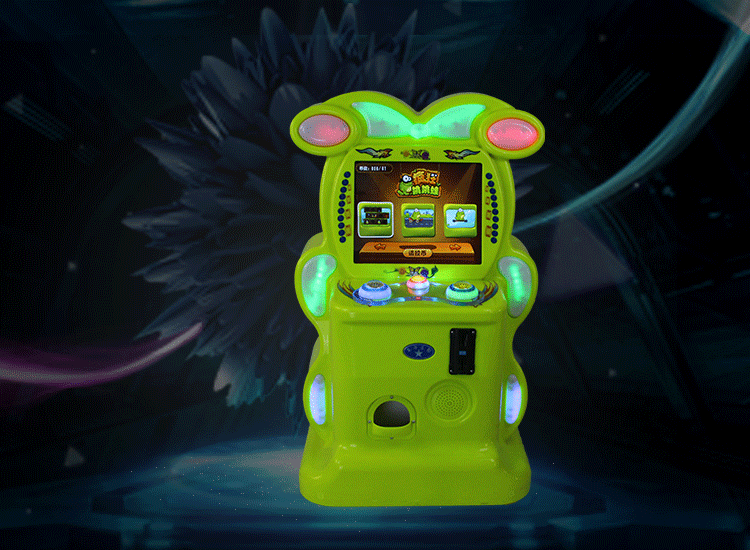 2016**款豪华吸塑疯狂青蛙厂家直销儿童投币电子游戏机电玩设备
