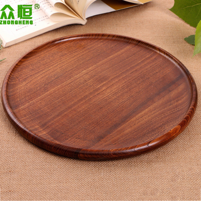 木质 /font>实用餐具 实木浅盘 环保 font color=red>木质 /font>盘子