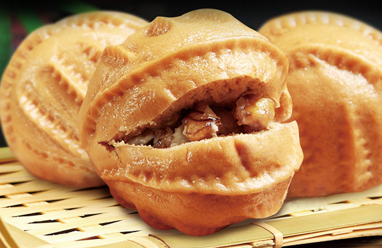 乐肴居核桃包子面食点心速冻包子早餐茶点速