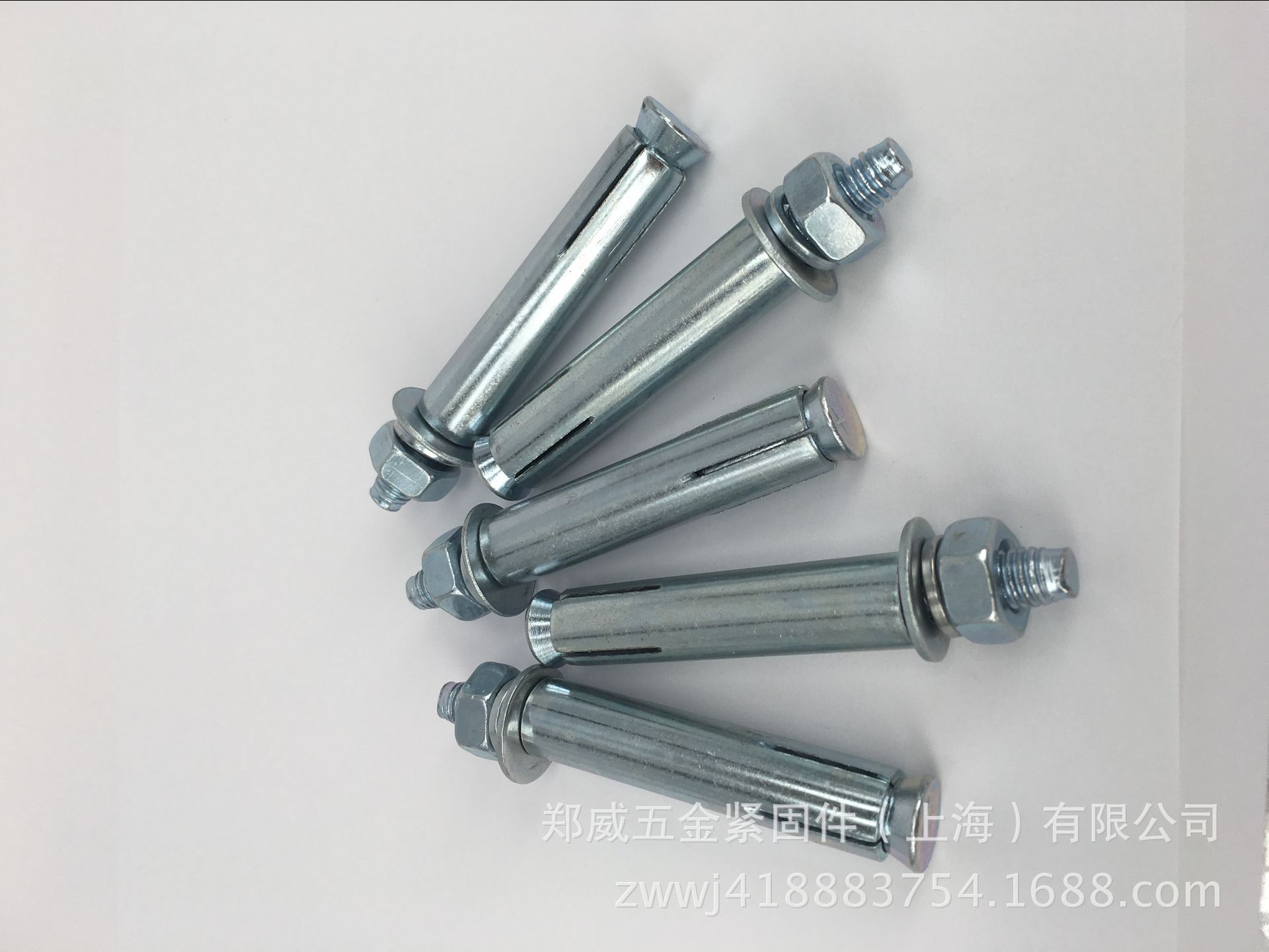 现货促销价正国标镀锌铁膨胀螺栓组合膨胀螺丝m6m16现货