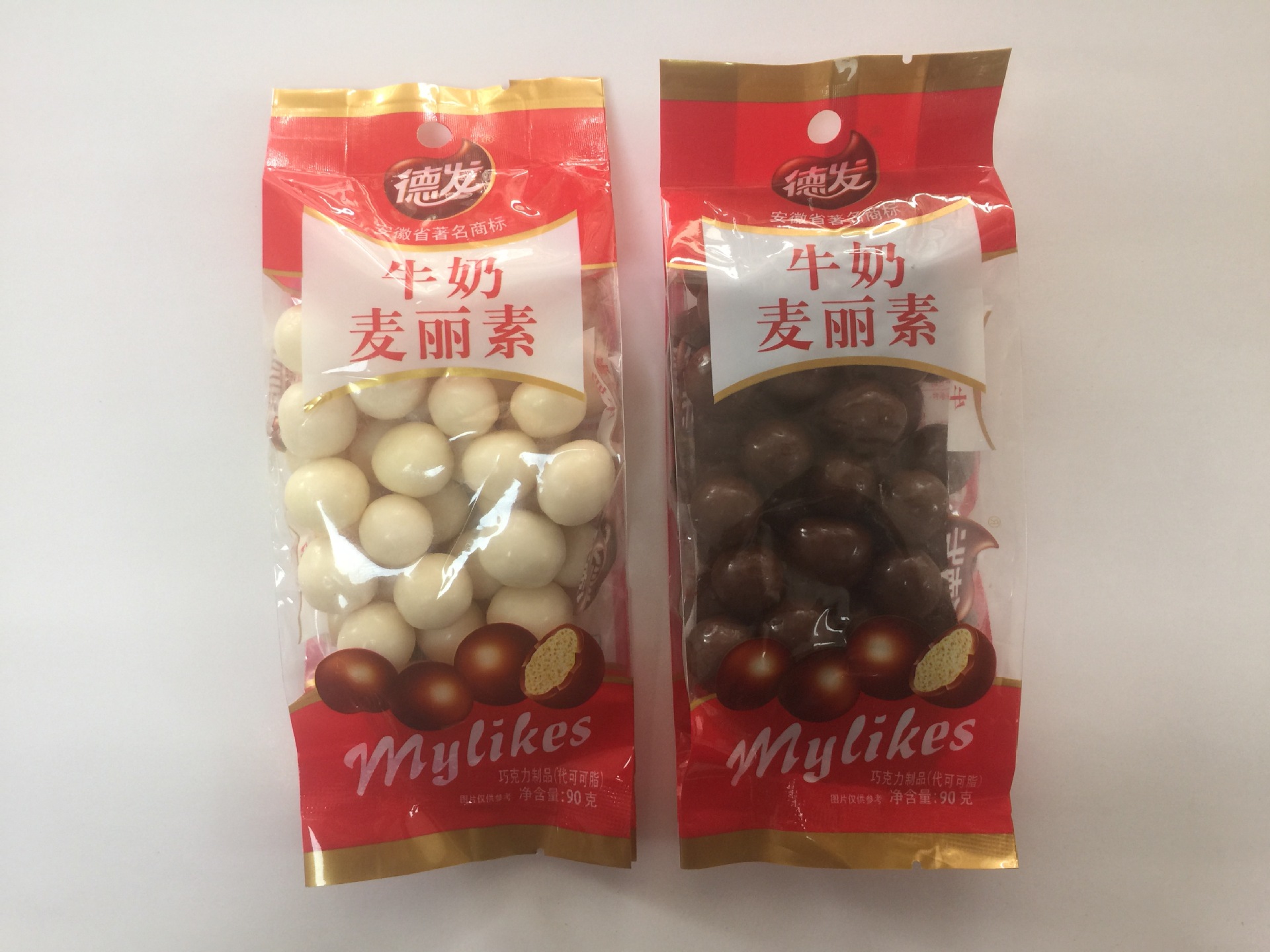 休闲食品德发70克麦丽素