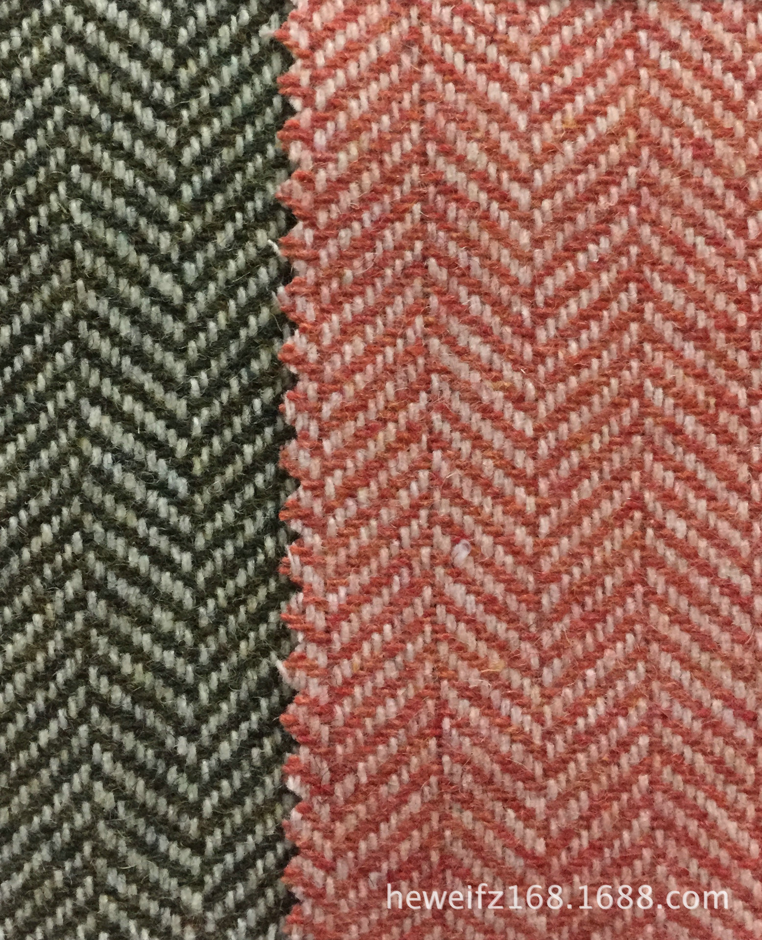 厂价直销 f1015现货供应毛呢人纹2时尚西装服装羊绒大衣呢绒面料