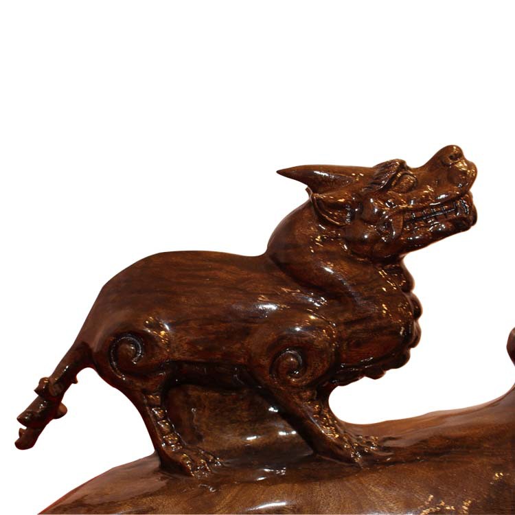 木雕工艺品 中国赤水丹霞 桫椤王国 金丝楠木摆件 木质工艺品