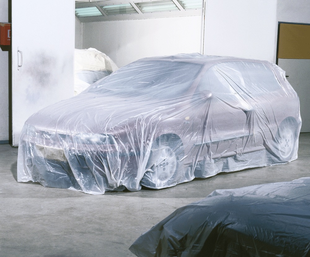 绿色遮蔽膜遮蔽纸汽车硅藻泥家具装修遮盖膜油漆喷涂保护膜可定制