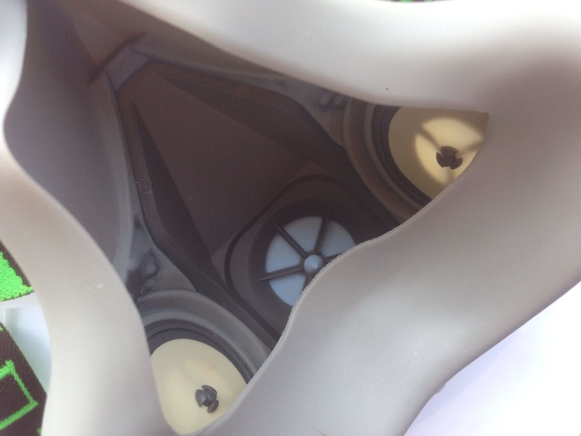 伟辉防毒面具6002v防毒口罩 kn95防颗粒油漆半面罩 劳保双罐口罩