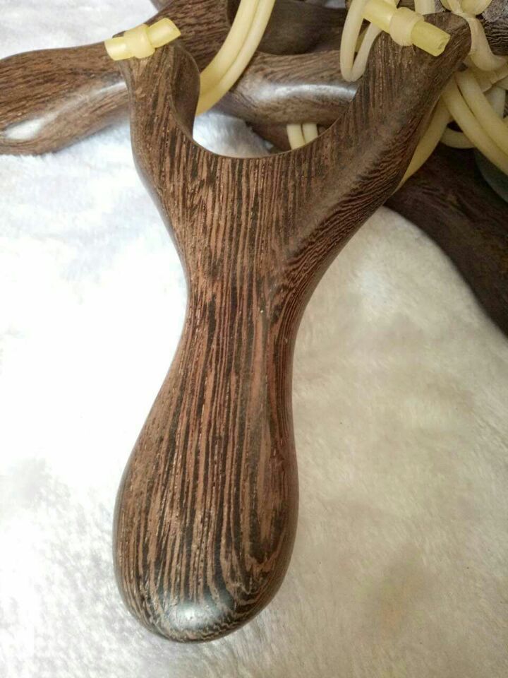 鸡翅木 弹弓 实木传统户外玩具 红花梨弹弓 旅游礼品 可加工定制