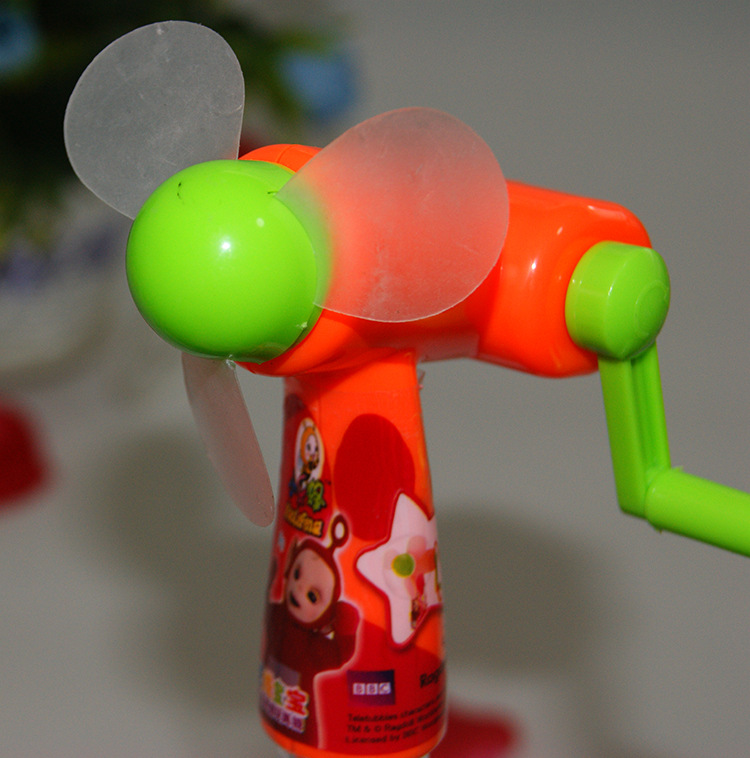 小乐蜂 天线宝宝手摇风扇 儿童玩具糖果 风扇玩具创意糖果 8g