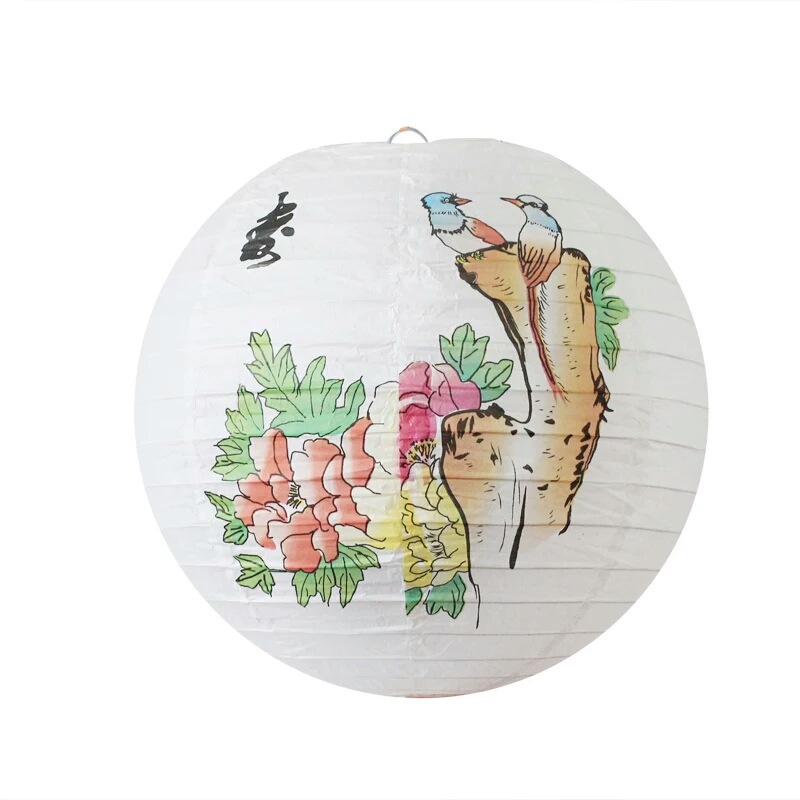 批发零售 纸灯笼 校园装饰用品 绘画 户外